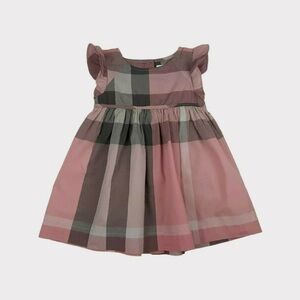 Burberry Pink Plaid Dress-12-18mo